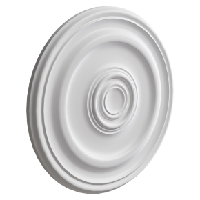 A plaster rosette from Evroplast