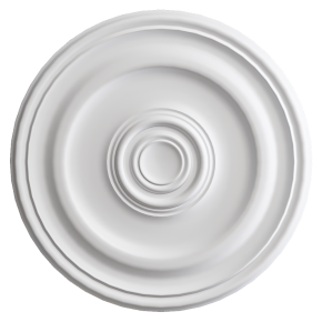A plaster rosette from Evroplast