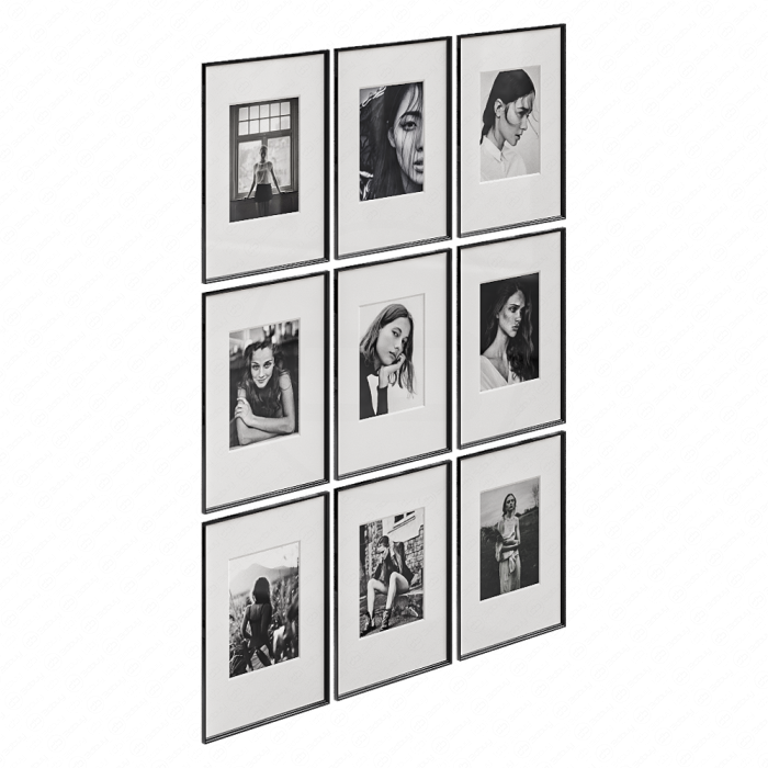 Коллекция черно-белых интерьерных фотографий