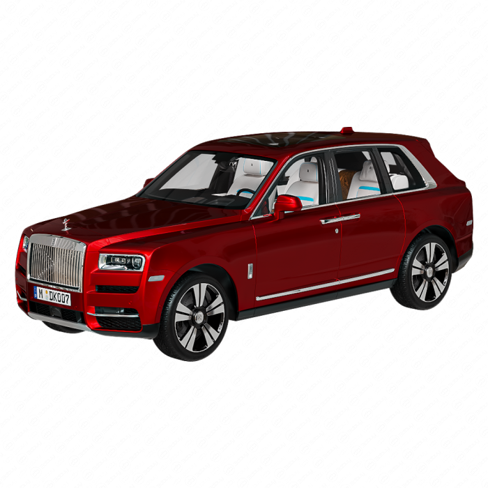 Автомобиль Rolls Royce Cullinan красный