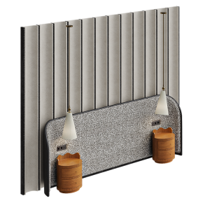 Ripple headboard