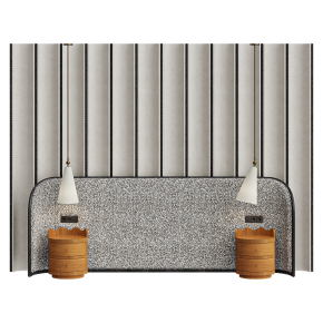 Ripple headboard