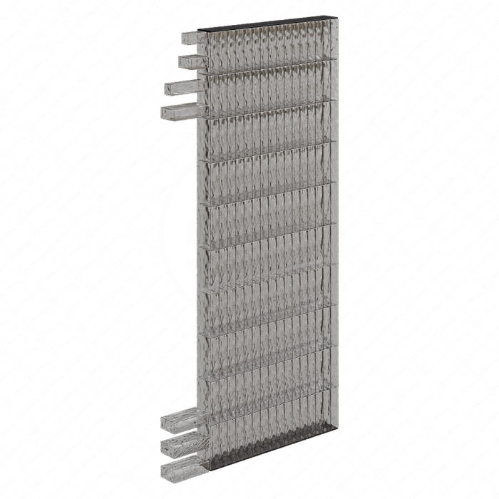 Стеклянные блоки для перегородки