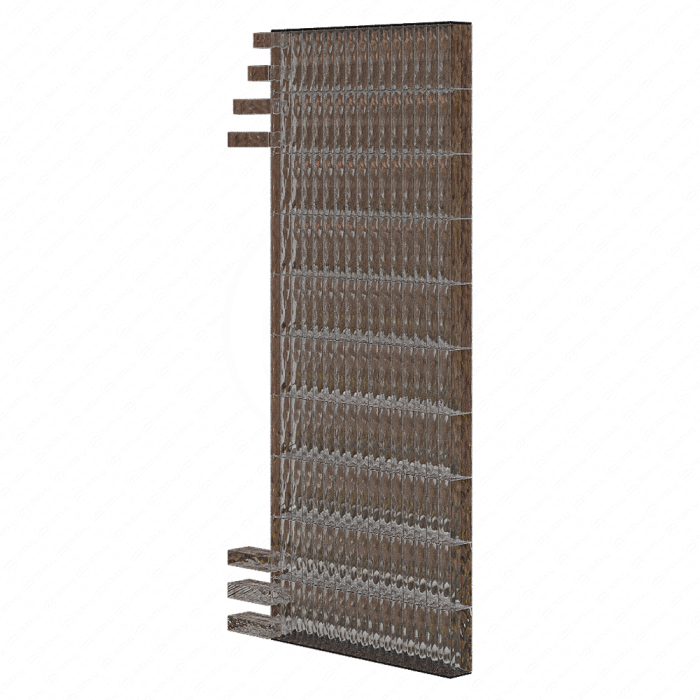 Стеклянные блоки для перегородки