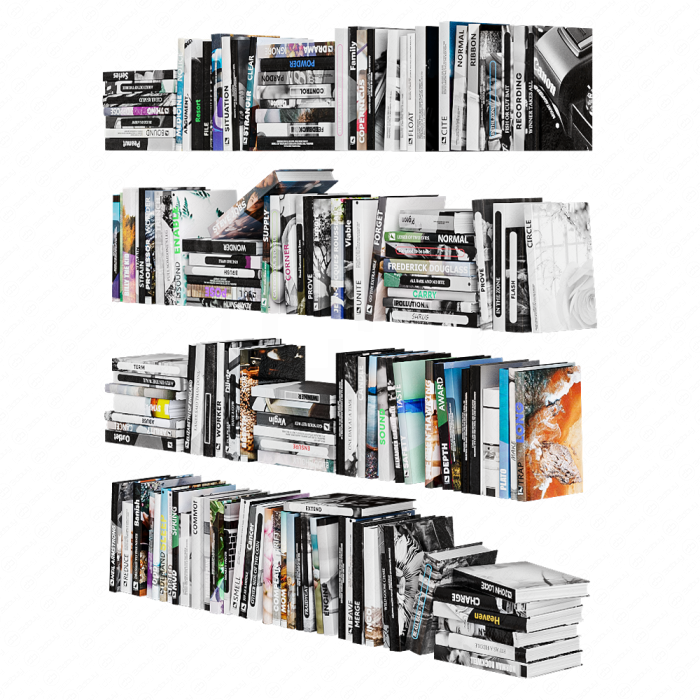 Книги для полок 150 штук