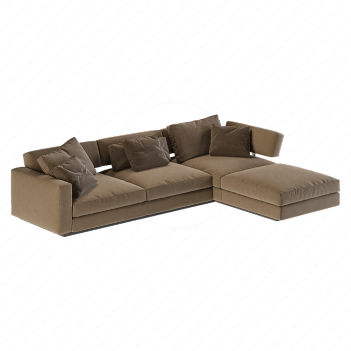 Песрчный диван Pleasure от FLEXFORM