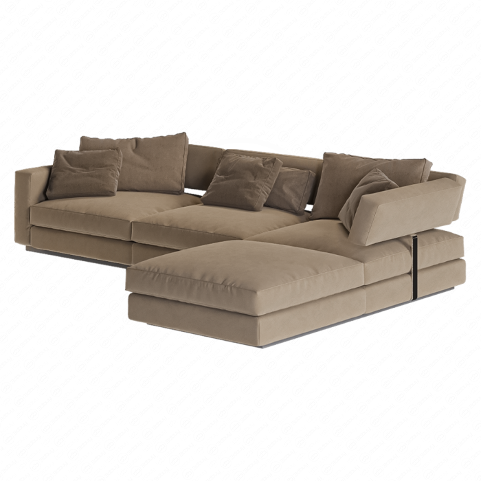 Песрчный диван Pleasure от FLEXFORM