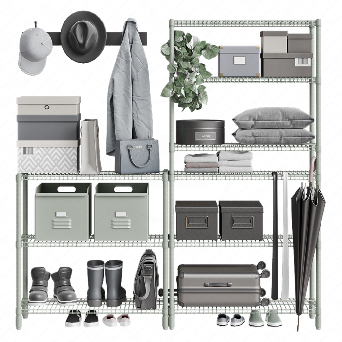 Прихожая от Ikea с декором