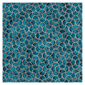 Бирюзовая плитка PBR Material-08