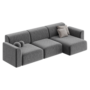 Диван угловой Байвин-2 Soft Grey