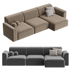 Диван угловой Байвин-2 Soft Grey