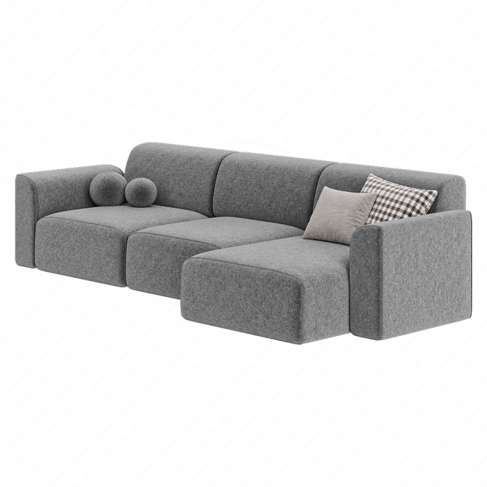 Диван угловой Байвин-2 Soft Grey