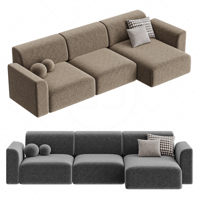 Диван угловой Байвин-2 Soft Grey