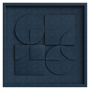 Темно-оранжевый геометрический рельеф