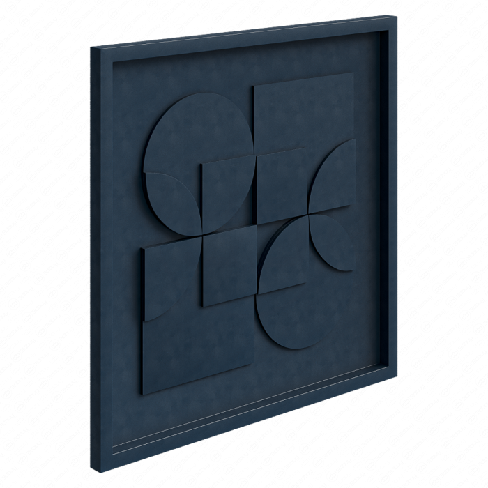 Темно-оранжевый геометрический рельеф