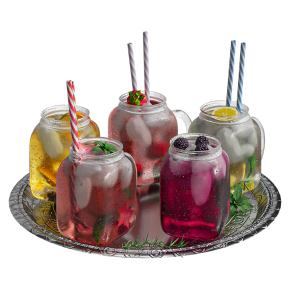 Набор лимонадов в чашках