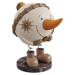 A toy snowman
