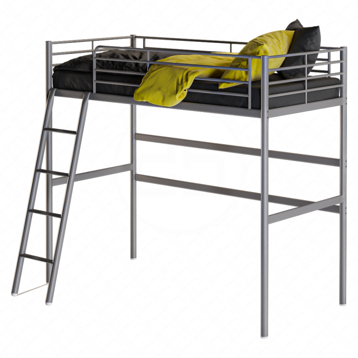 Кровать-чердак Svarta от Ikea в стиле Loft
