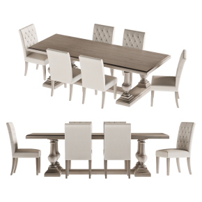 Dining set from Restoration Hardware