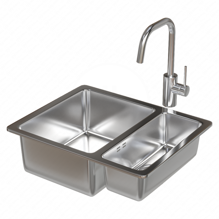 Смеситель Еlmaren, мойка Hilleshen от Ikea