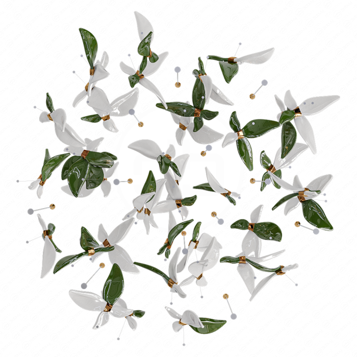 Люстра Ceramic Moths