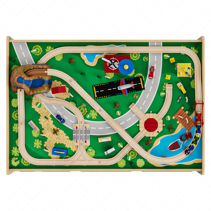 Железная дорога от KidKraft