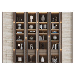 Wardrobe with decor No. 5
