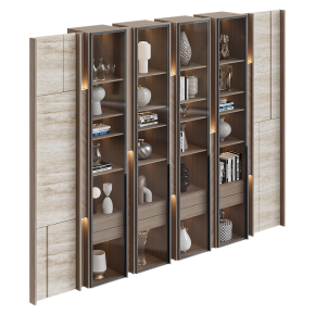 Wardrobe with decor No. 5