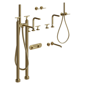 Fantini shower system.