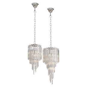 Люстра Garda Decor 20MD3332-4NI и 20MD3399-4NI