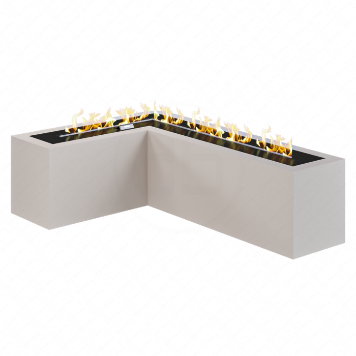 Угловой биокамин от Decoflame