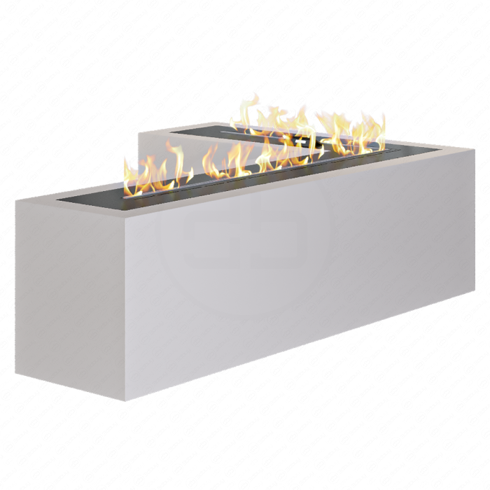 Угловой биокамин от Decoflame