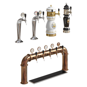 Beer taps for dispensing beer