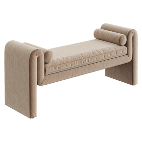 Brent Camel ottoman from LD Shoppe