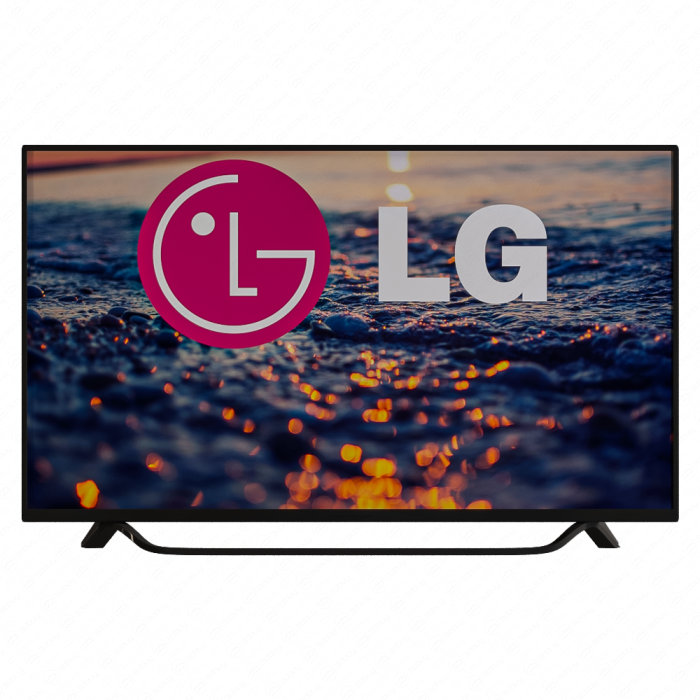 Телевизор LG с изображением метро