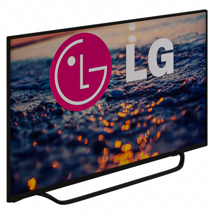 Телевизор LG с изображением метро