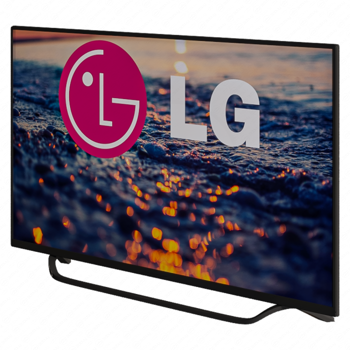 Телевизор LG с изображением метро