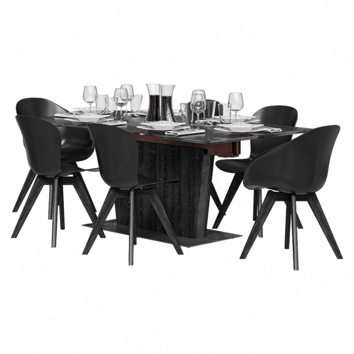 Стол Monza и стул от BoConcept