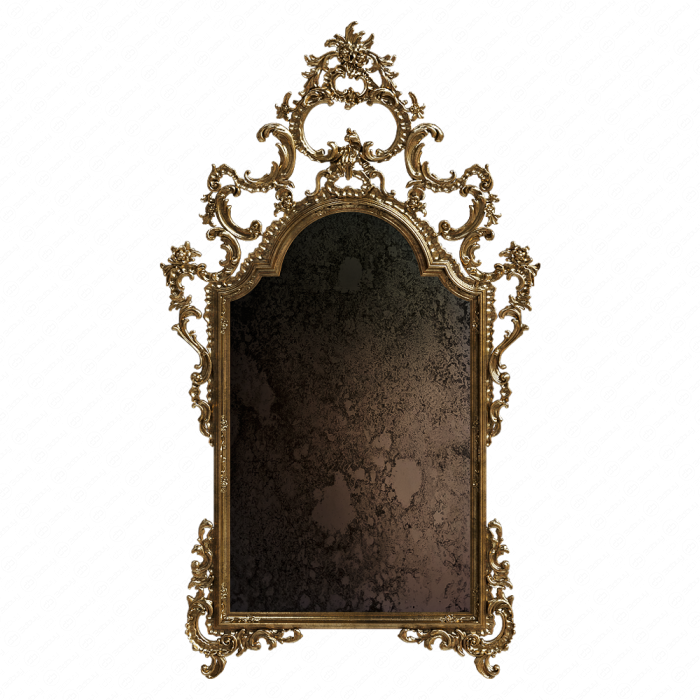 Консольное зеркало в стиле французского рококо Людовика XV