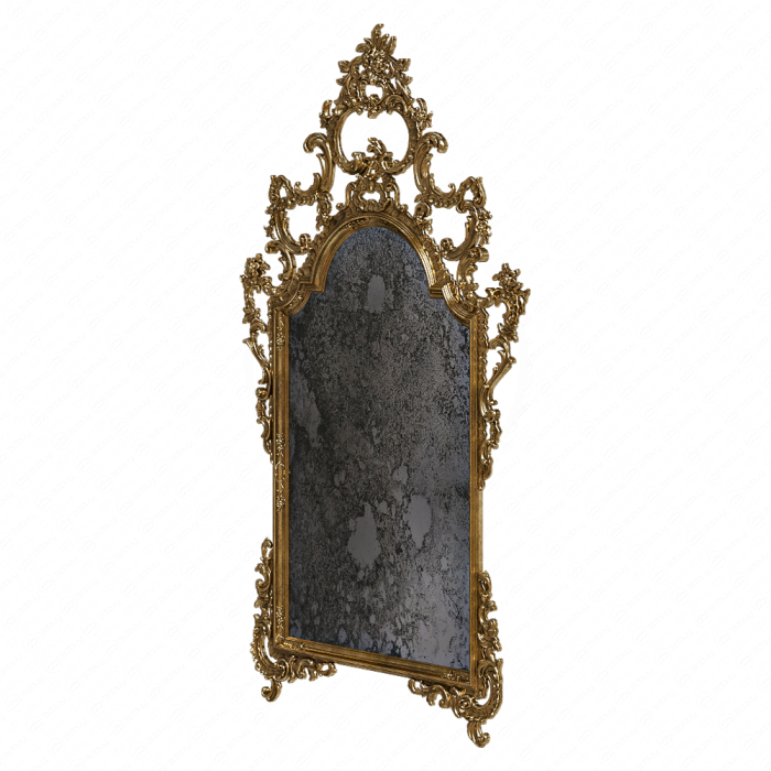 Консольное зеркало в стиле французского рококо Людовика XV
