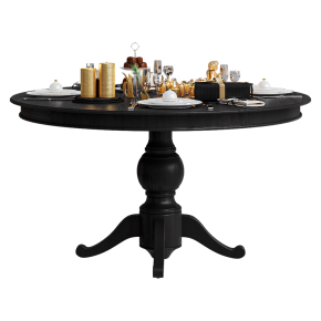 Golden New Year's decorative kitchen set.