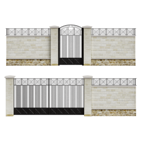 Exterior fence No. 2