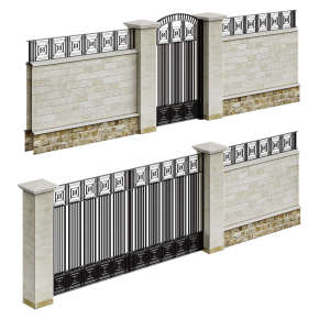 Exterior fence No. 2