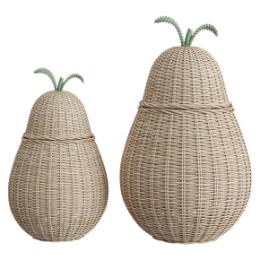 Плетеная корзина-груша Ferm Living