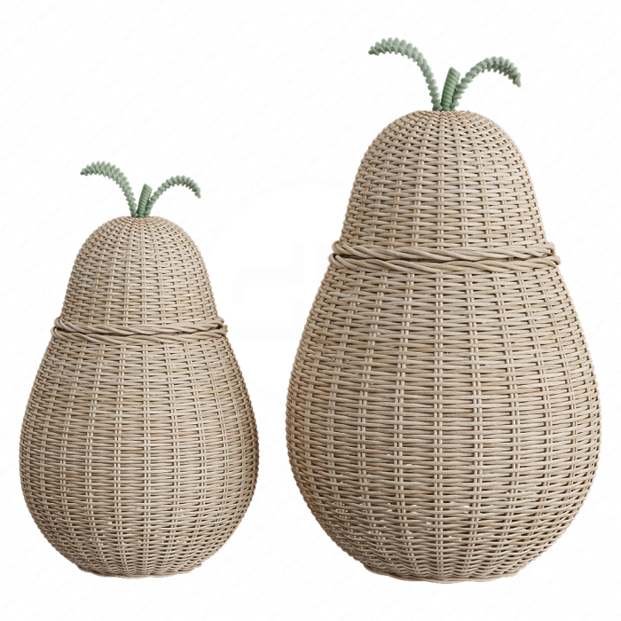 Плетеная корзина-груша Ferm Living
