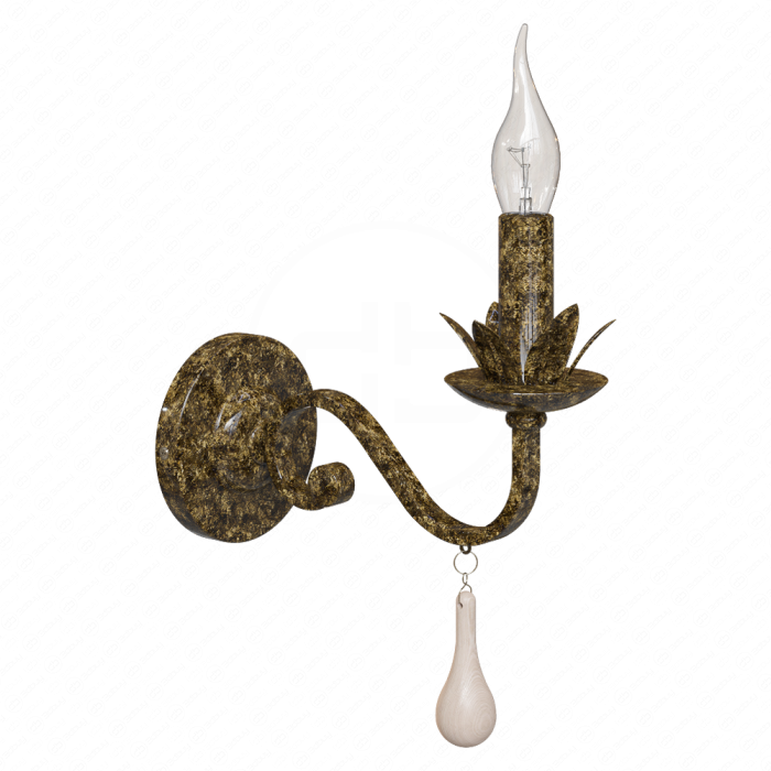 Золотое бра свеча от Arte lamp