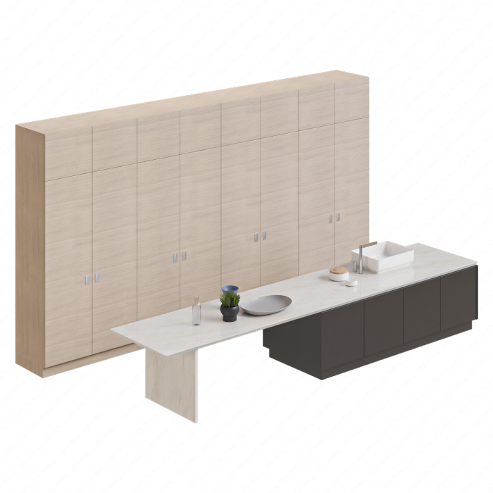 Кухня Кухня Scavolini Qi с фужерами