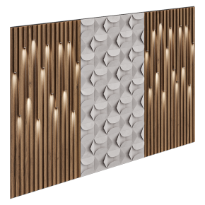 Wooden decorative panel by Reforma
