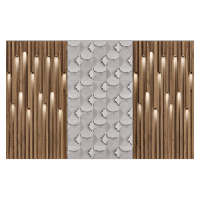 Wooden decorative panel by Reforma