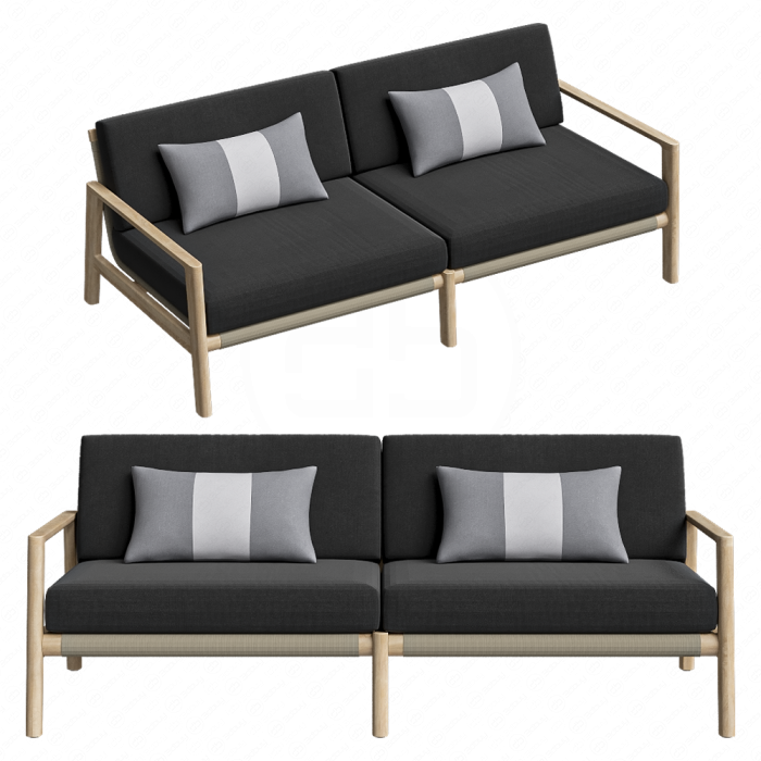 Диван 72 MESA TEAK Restoration Hardware